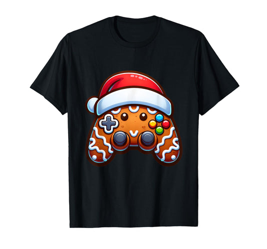 Christmas Gamer Boys Video Games Santa Controller Xmas Funny T-Shirt