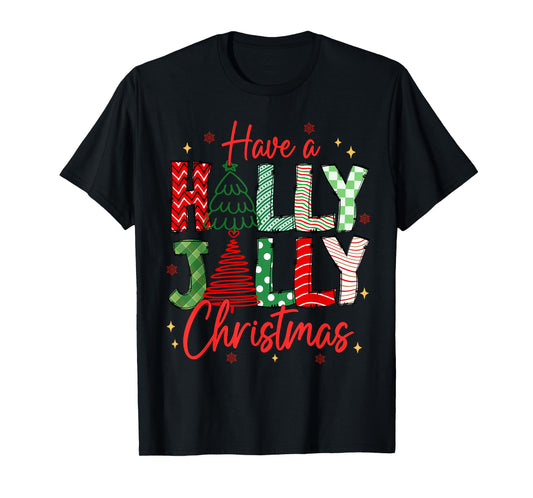 Have A Holly Xmas Jolly Christmas Coquette Vibes Women T-Shirt