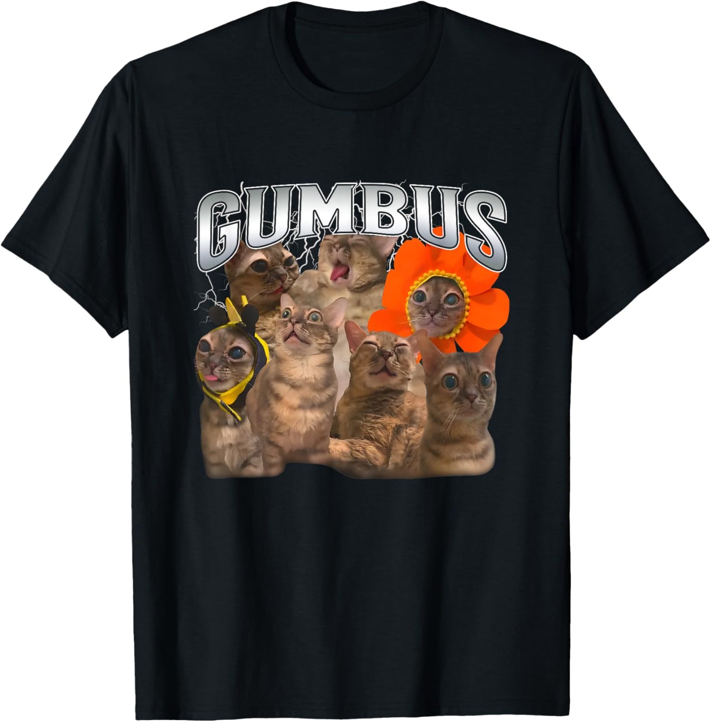 Funny Cat Gumbus Cat Lovers Trendy Cute Animal T-Shirt
