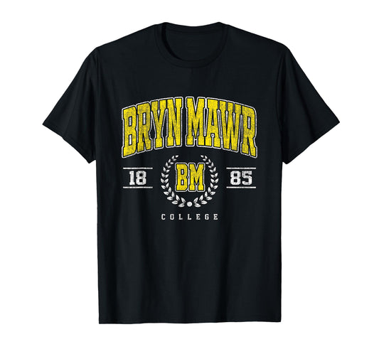 Bryn MAWR of Technology Arch Retro for Men Women T-Shirt