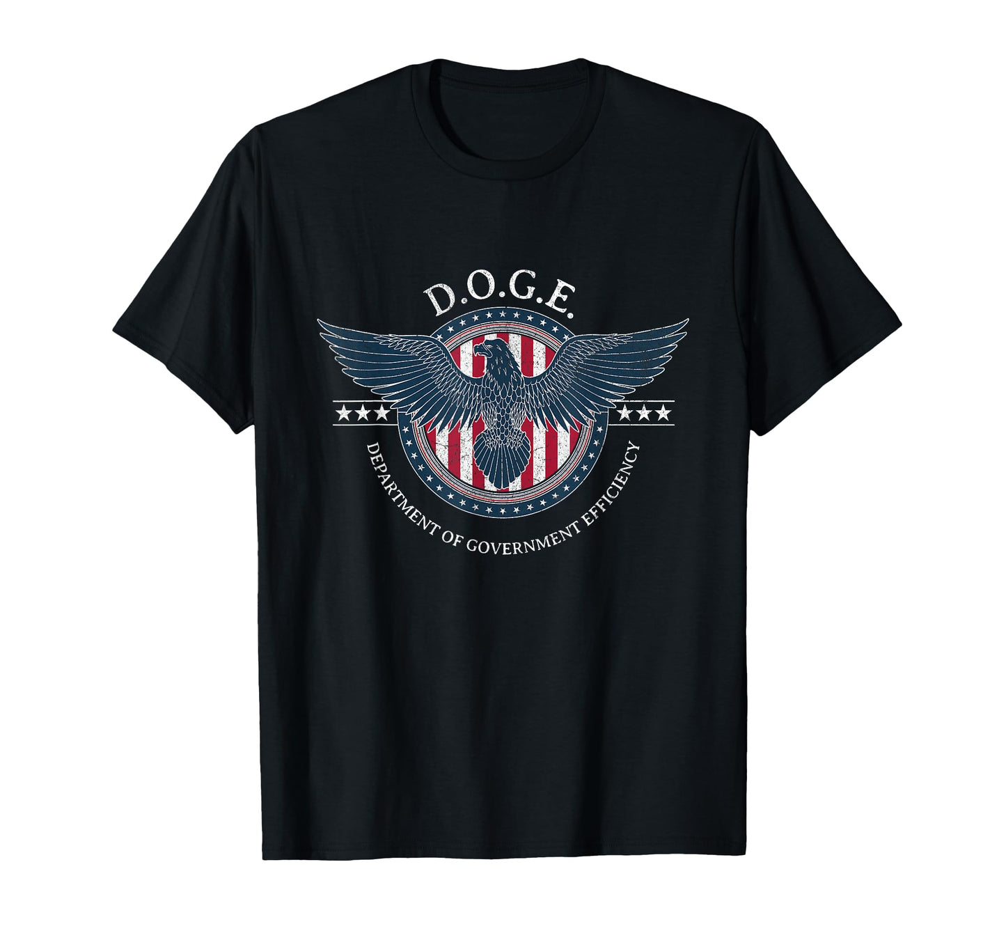 DOGE Department Of Government Efficiency Patriotic T-Shirt