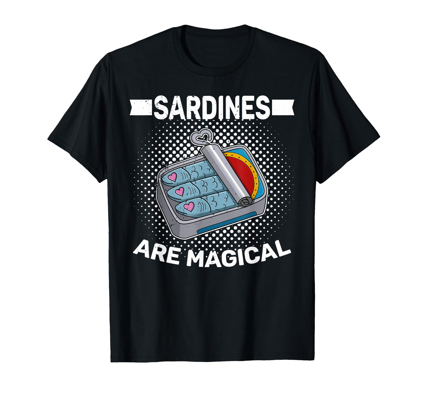 Sardine Anchy, Fish Food Can Fish Kitchen Ocean T-Shirt