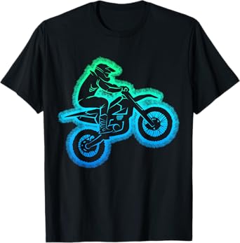 Dirt Bike Motocross Enduro Dirt Biking Boys Kids T-Shirt