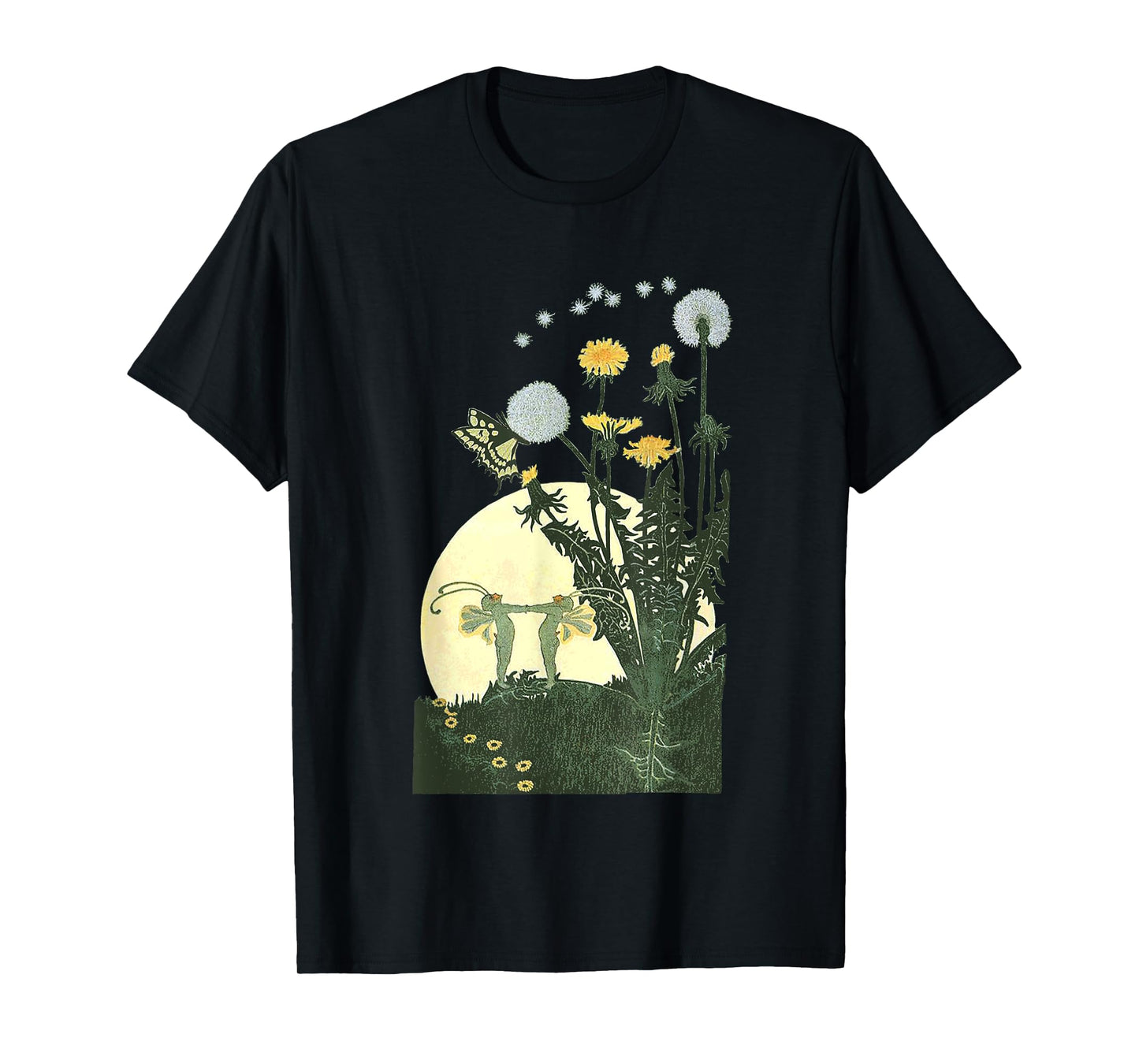 Enchanted Fairy Woodland Flower Garden Dance Moon T-Shirt T-Shirt