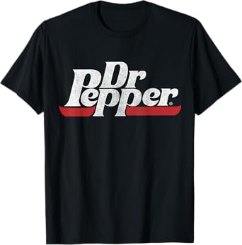 Dr. Pepper Classic Distressed Logo T-Shirt