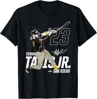Dynamic Pose Fernando Tatis Jr San Diego Baseball MLBPA T-Shirt