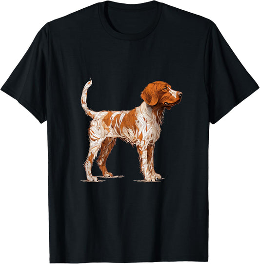 Brittany Spaniel Dog For Brittany Dog Lovers And Owners T-Shirt