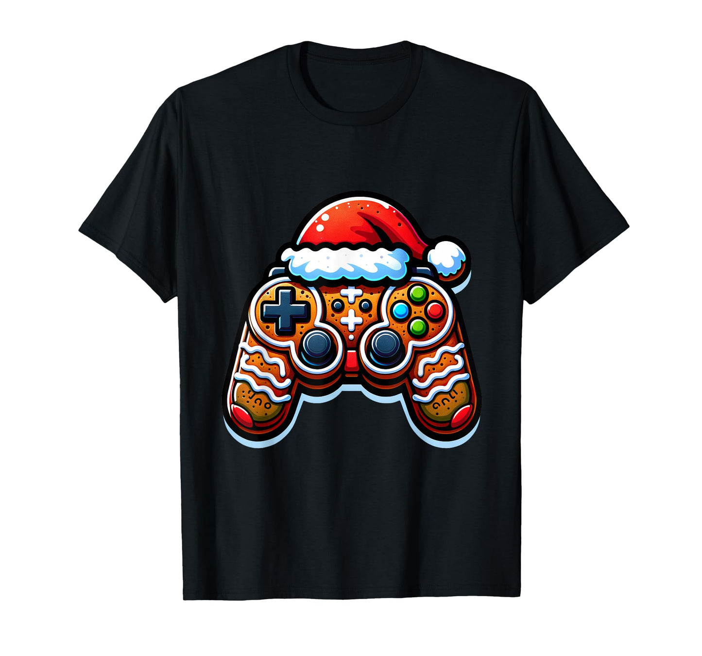 Christmas Gamer Boys Video Games Santa Controller Xmas Funny T-Shirt