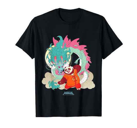 DreamWorks Kung Fu Panda Lunar New Year Po Dragon T-Shirt