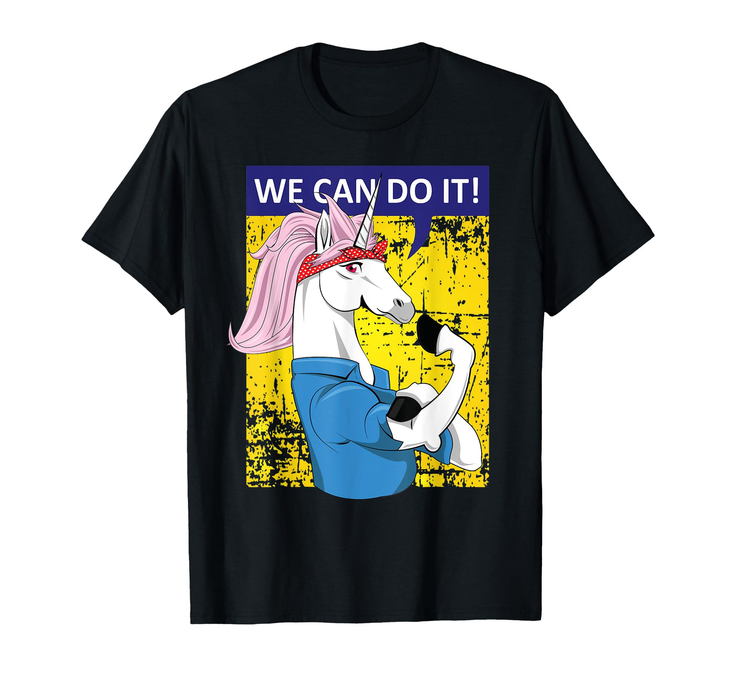 We can do it Rosie the Riveter Unicorn Gifts T-Shirt