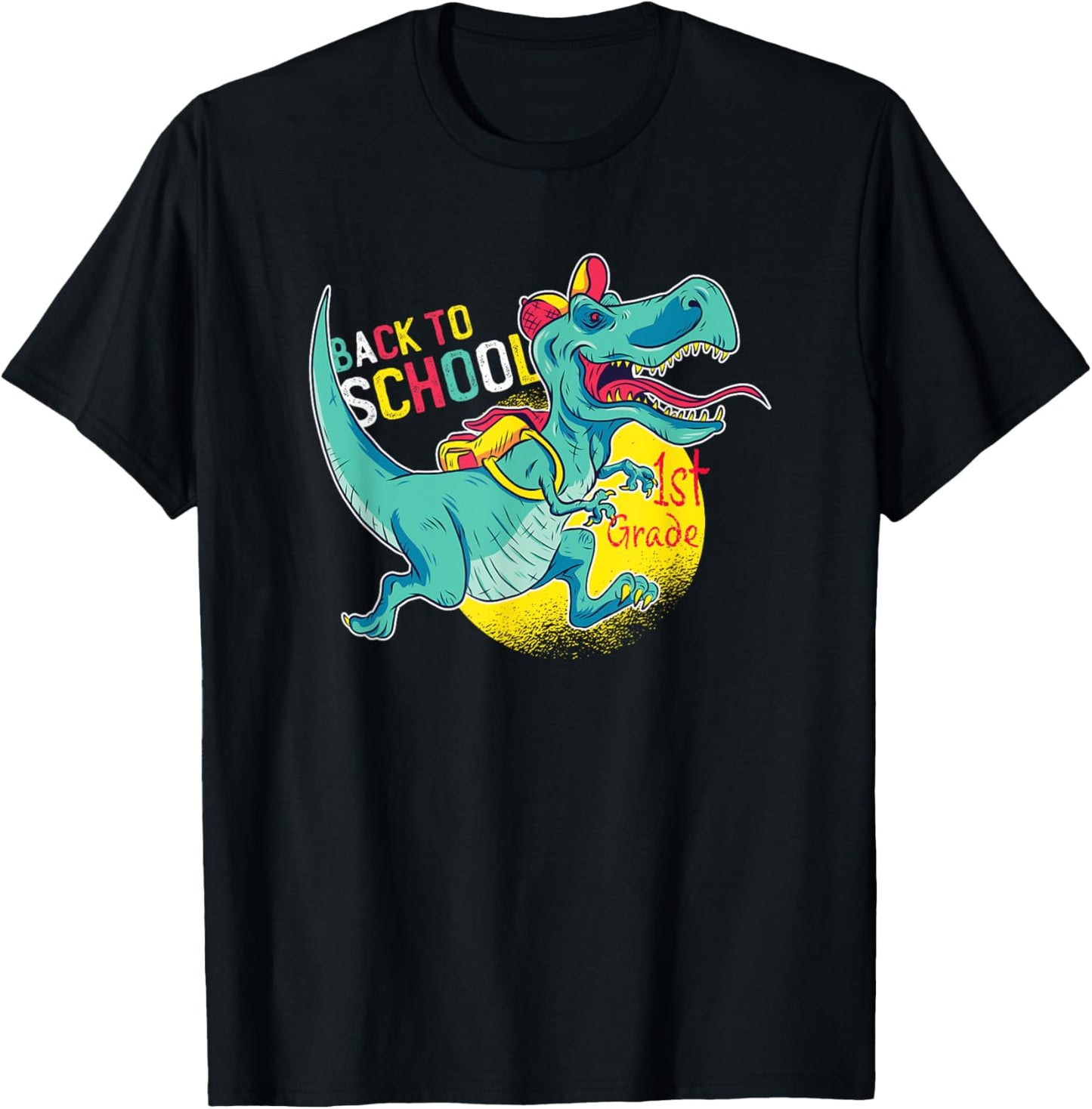 Dinosaur T Rex Boys Gift Back to School T-Shirt