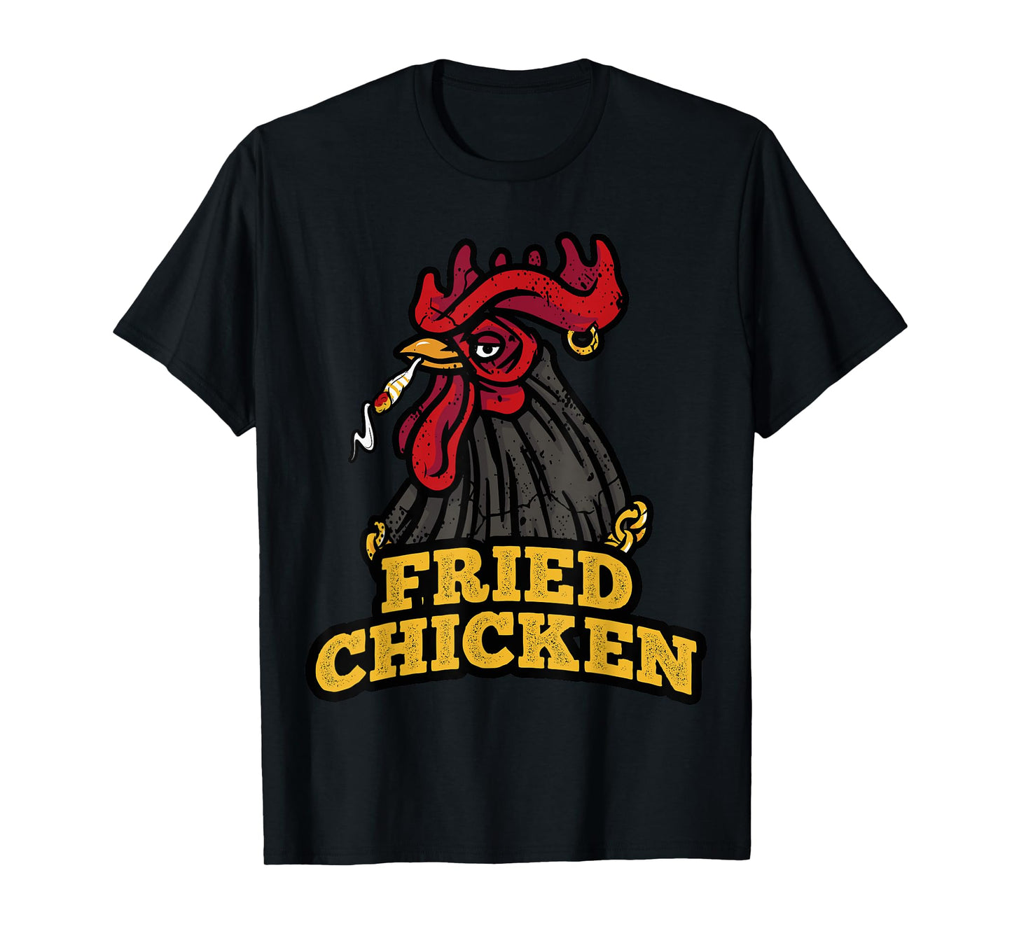 Marijuana Funny Stoner Weed Cannabis - Fried Chicken T-Shirt