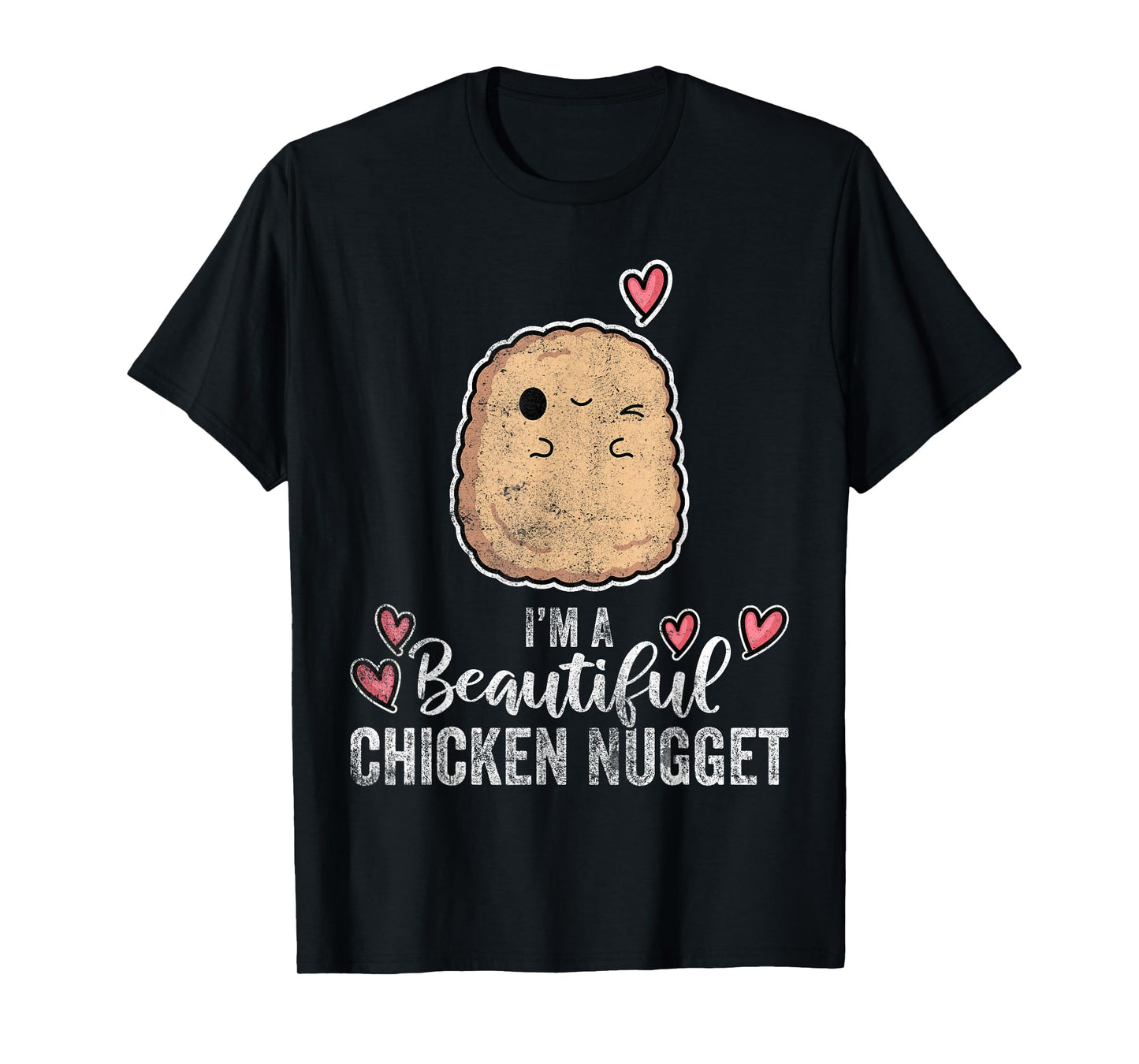 Ich bin ein schönes Chicken Nuggets Women Youth Children T-Shirt