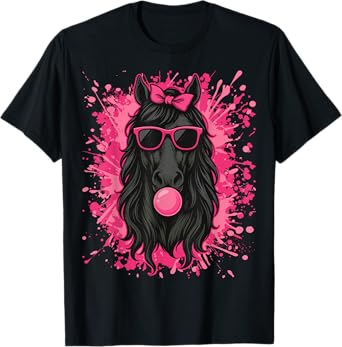 Friesian Horse T-Shirt
