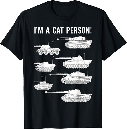 I'm A Cat Person Tank T-Shirt