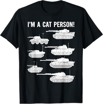 I'm A Cat Person Tank Men Women T-Shirt