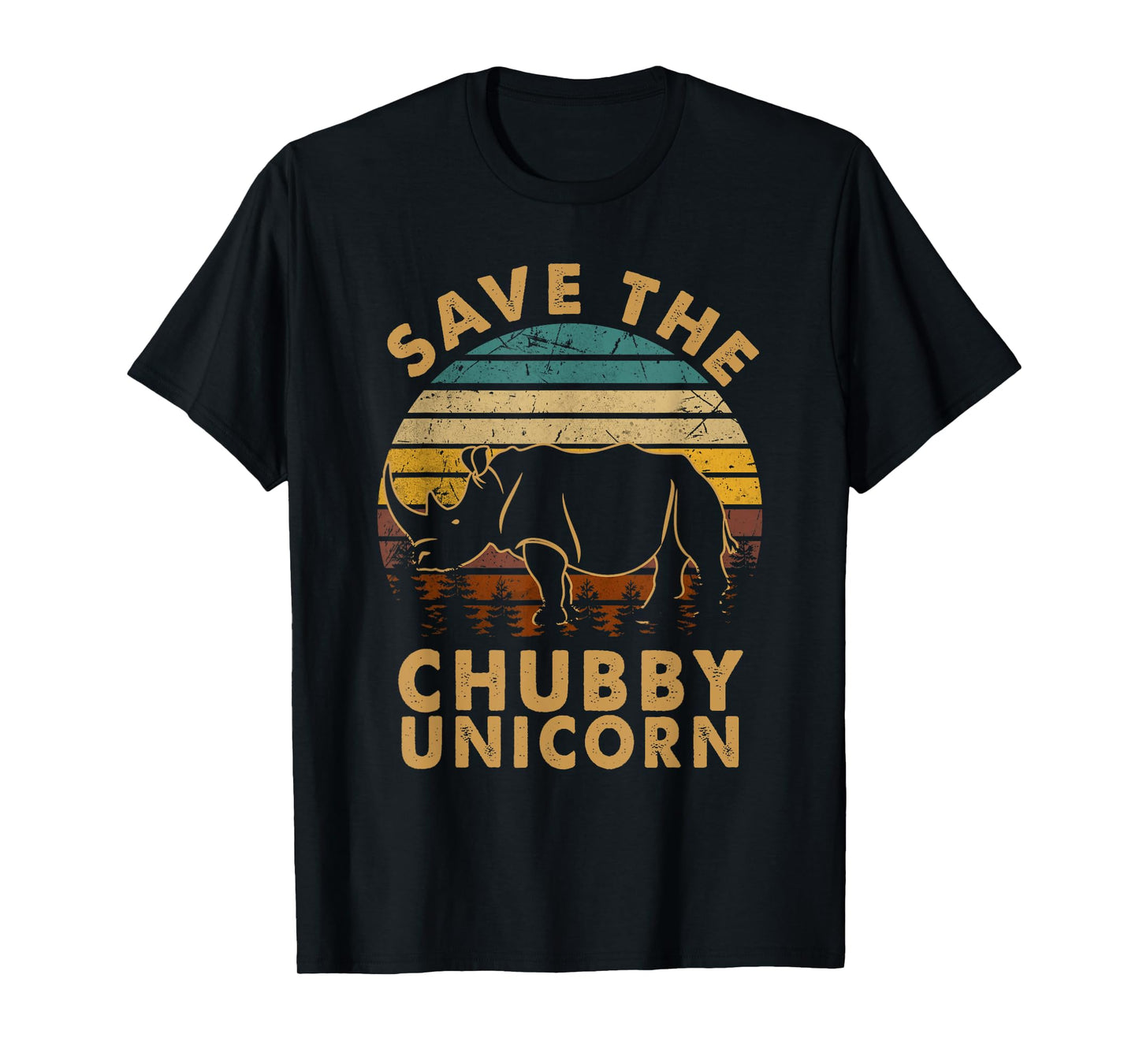 Classic Arts Save The Chubby Unicorn Lovely Animals Outfits T-Shirt