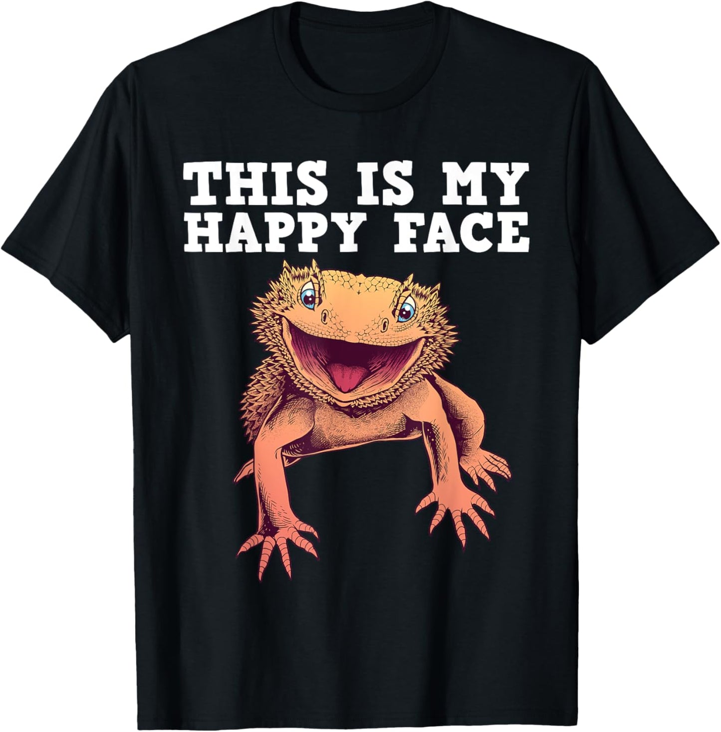 Cute Bearded Dragon For Men Women Reptile Lizard Pet Lover T-Shirt