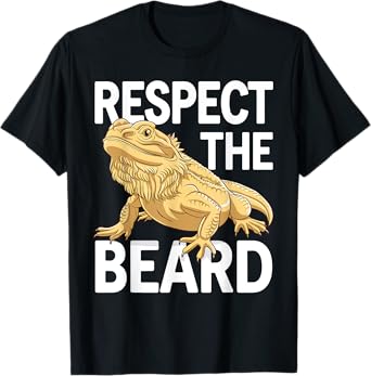 Bearded Dragon Art For Men Women Kids Bearded Dragon Lover T-Shirt