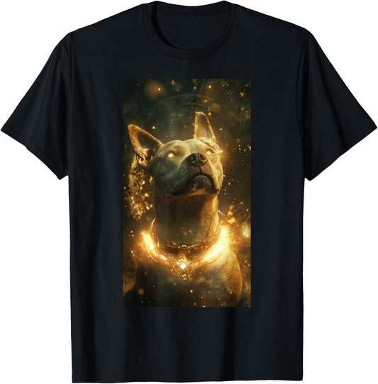 Pitbull Fantasy Dog art Fantasy dog Dog T-Shirt