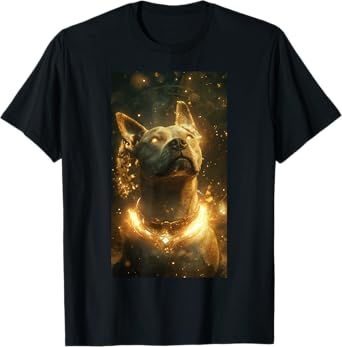 Pitbull Fantasy Dog art Fantasy dog Dog T-Shirt