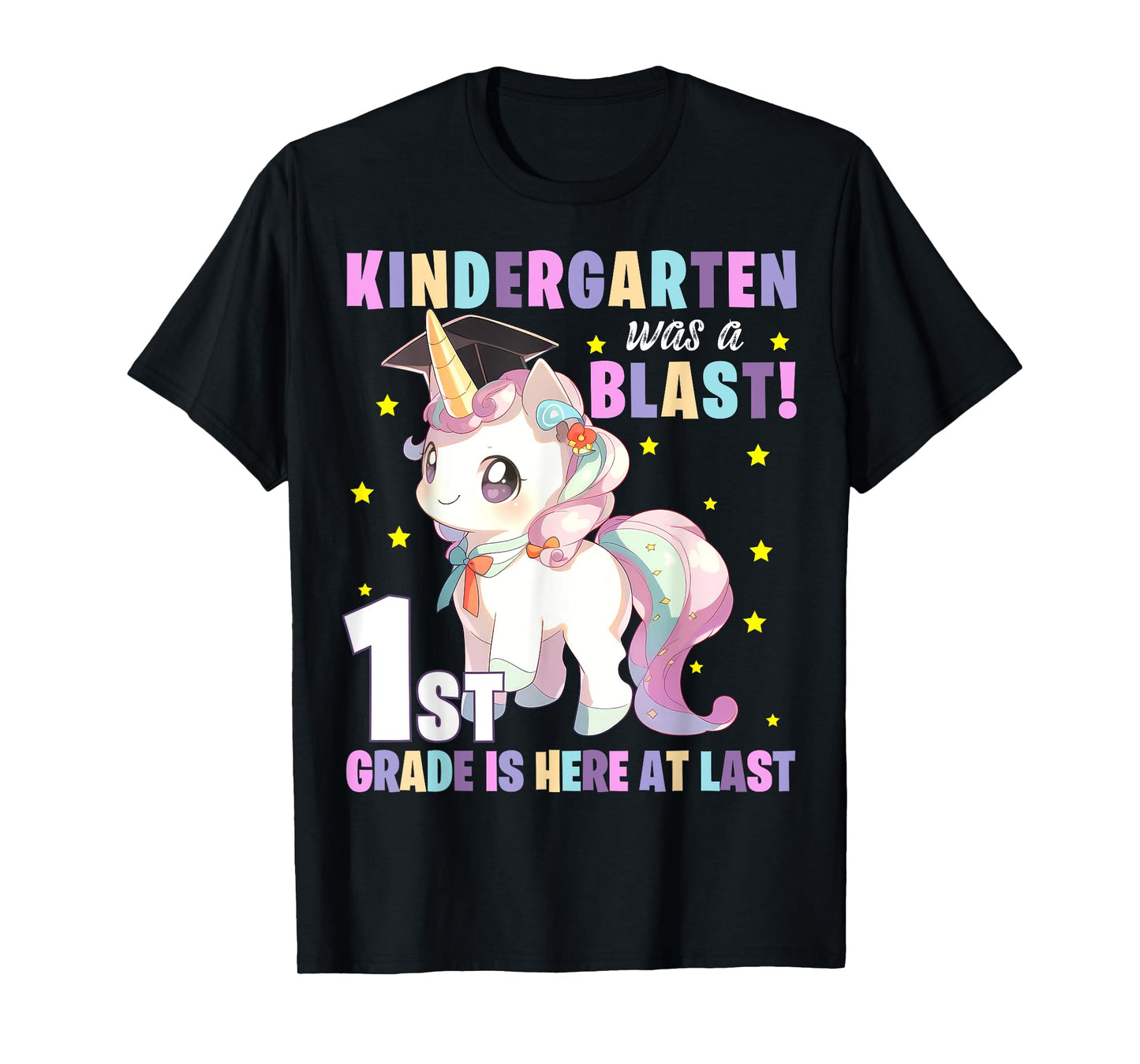 Kindergarten Graduation Unicorn Kindergarten Graduate Girls T-Shirt