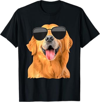 Golden Retriever Design For Men Women Golden Retriever Lover T-Shirt