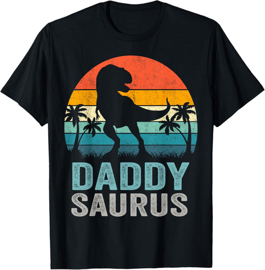 Daddysaurus Funny Father's Day T rex Daddy Saurus Men T-Shirt