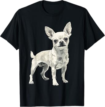 Chihuahua Dog Graphic Pet Illustration Chihuahua T-Shirt