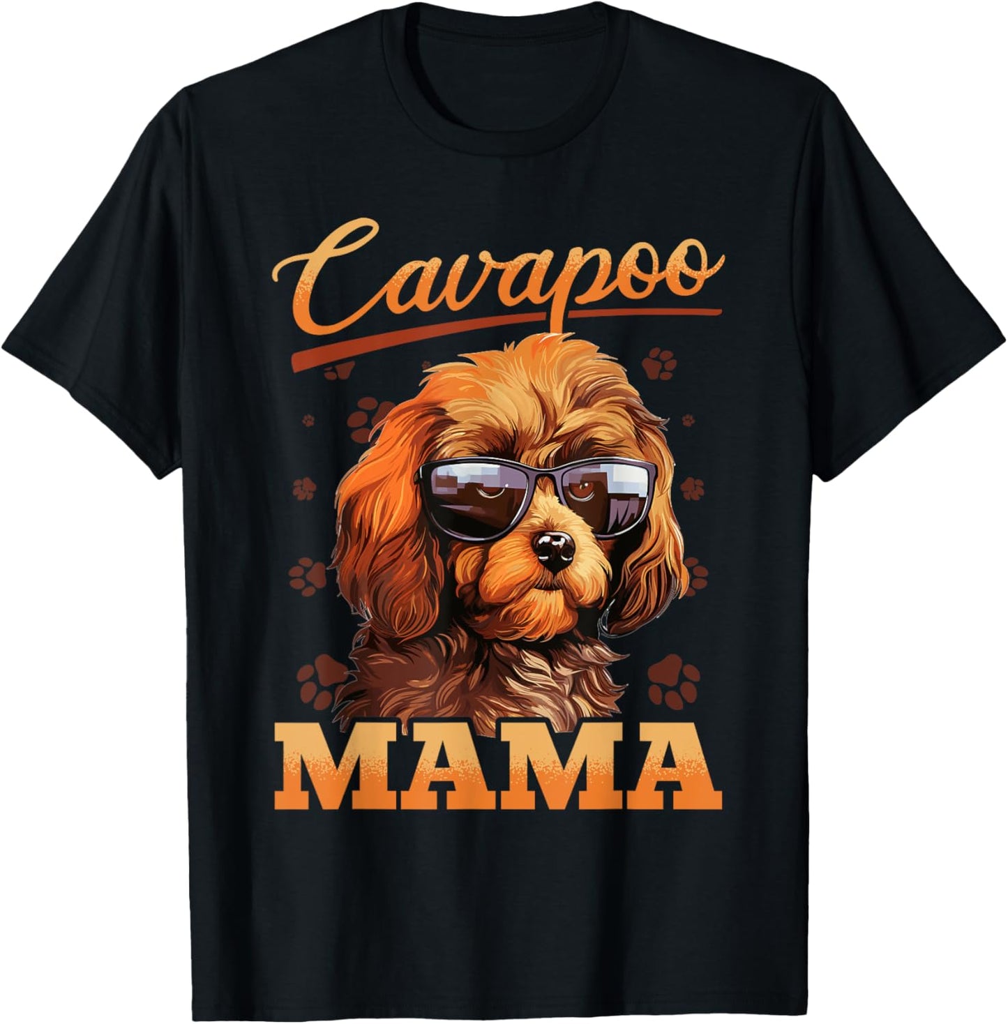 Cavapoo Dog Breed Pet Cavapoo Mama T-Shirt