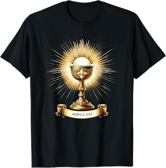 Eucharistic Consecration Traditional Latin Mass Catholic T-Shirt