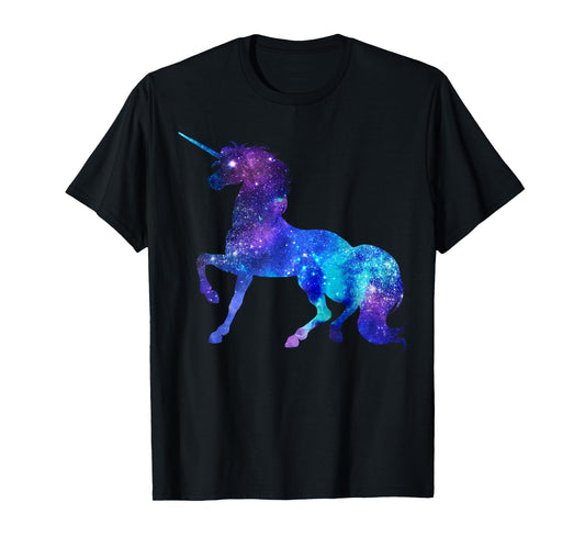 Unicorn Galaxy Squad T shirt Girls Funny Galactic Space Gift T-Shirt