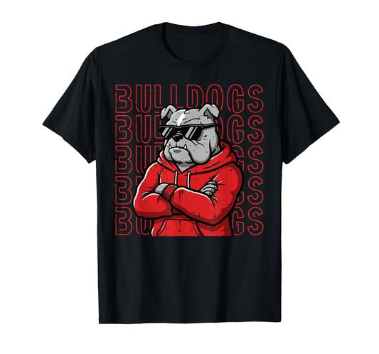 Bulldog Women Kids Boys Girls Men Youth Teen T-Shirt