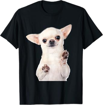 Cute Little Chihuahua Puppy Dog Face For Pet Owners T-Shirt