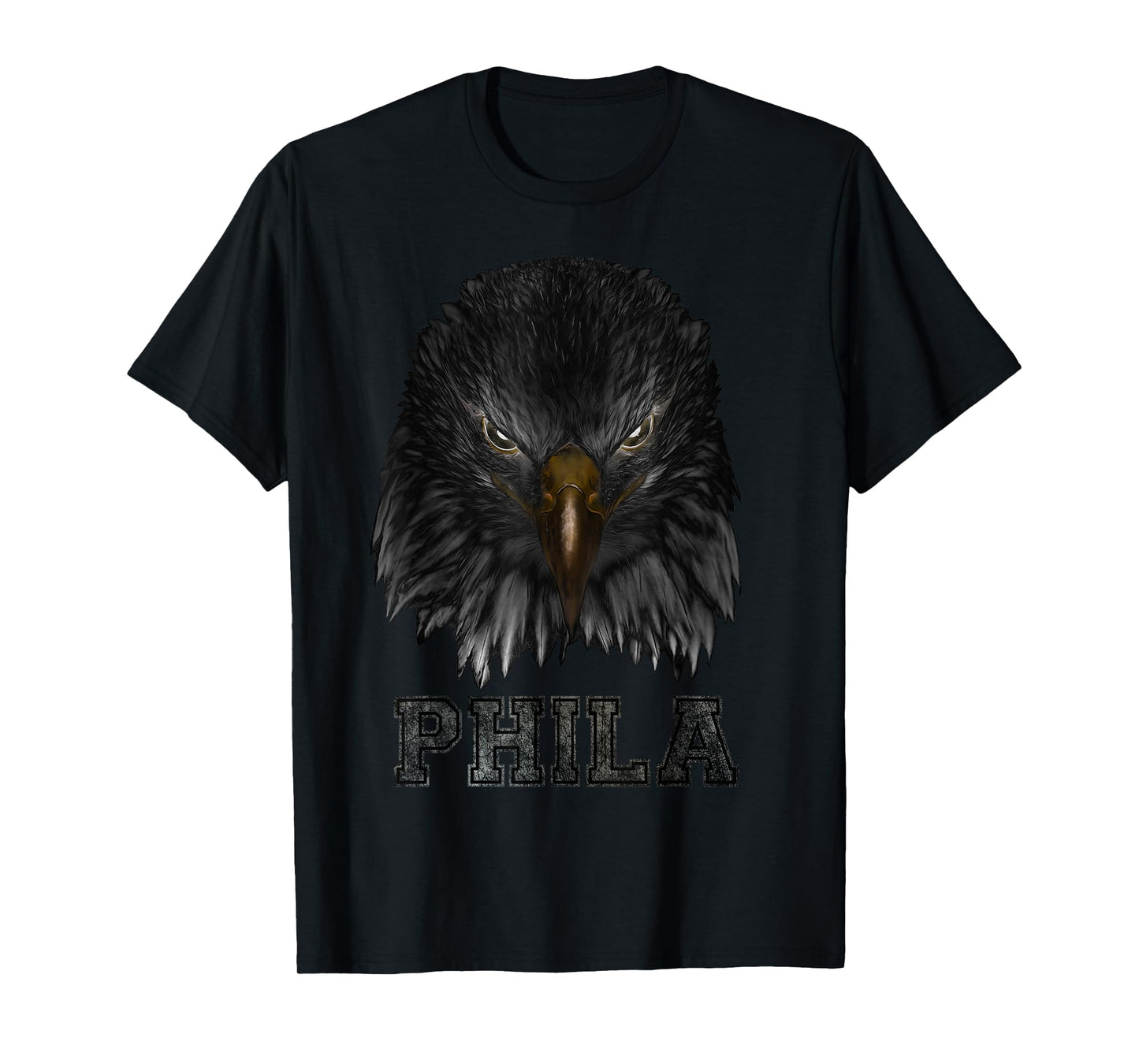 Dark Eagle Head PHILA T-shirt T-Shirt