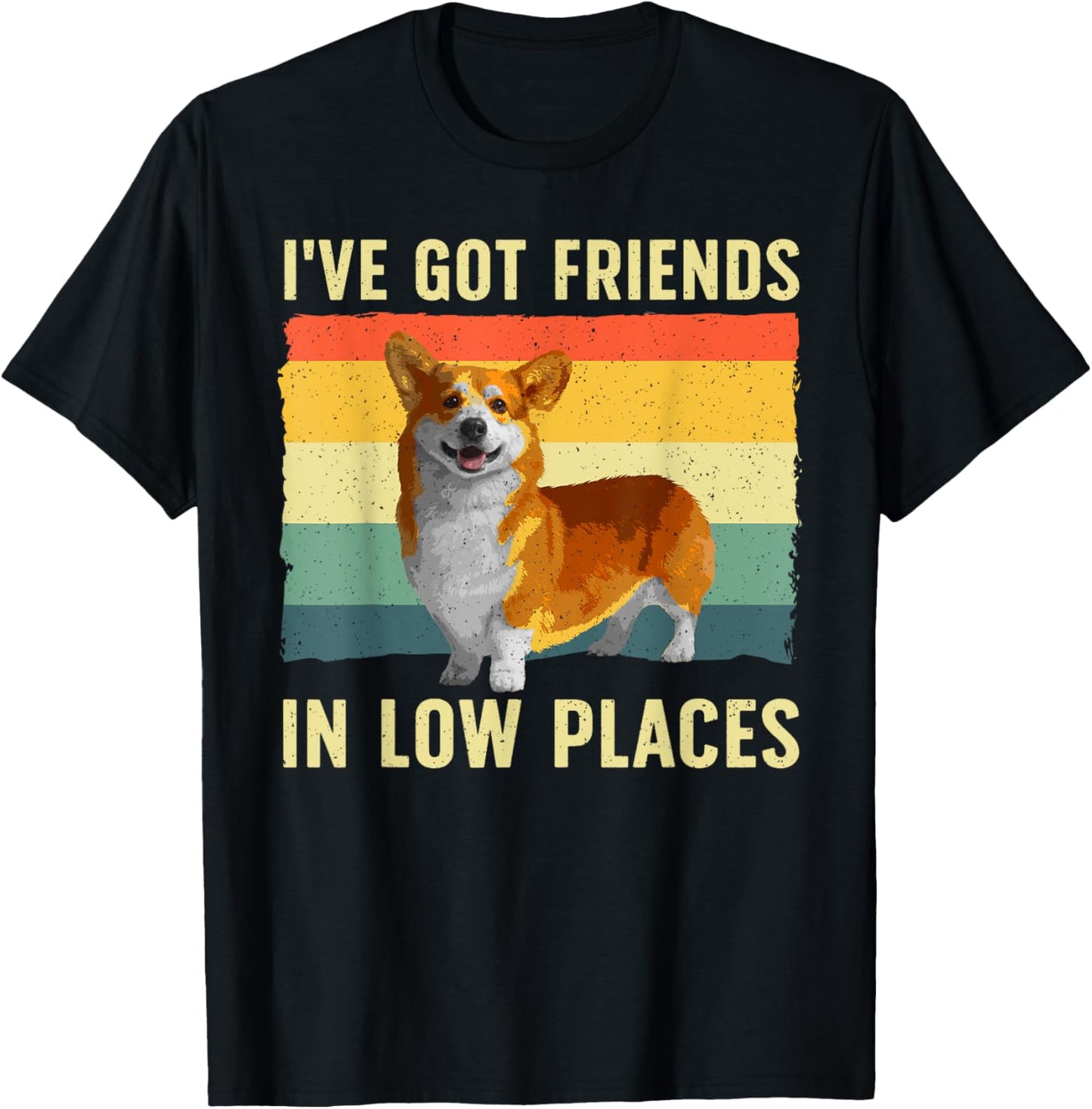 Cute Corgi Art For Men Women Kids Pet Dog Cardigan Corgi T-Shirt
