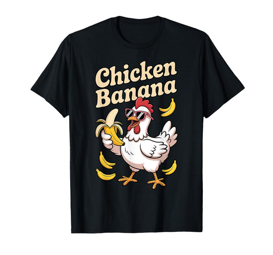 Chicken Banana Meme Trending Funny Chicken Banana T-Shirt