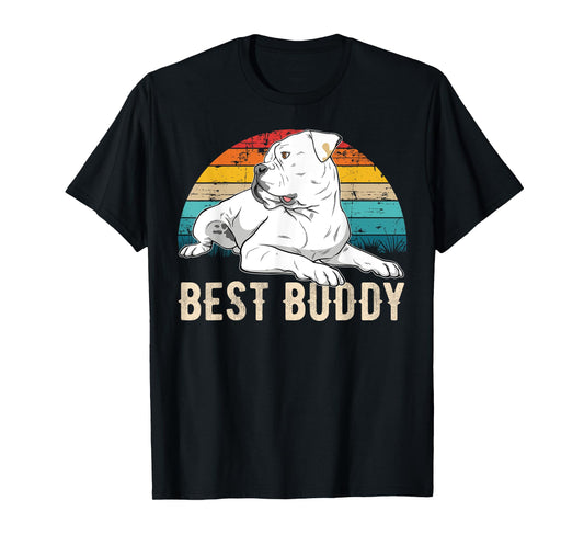 American Bulldog Old Southern White Bulldog Men Women Girls Kids T-Shirt