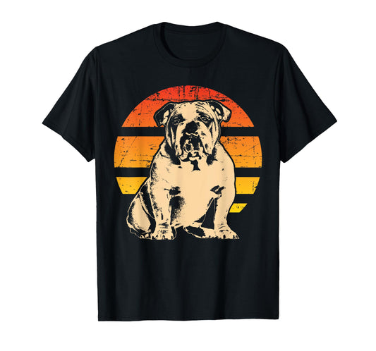 English Bulldog British Bulldog T-Shirt for Men Women Kids