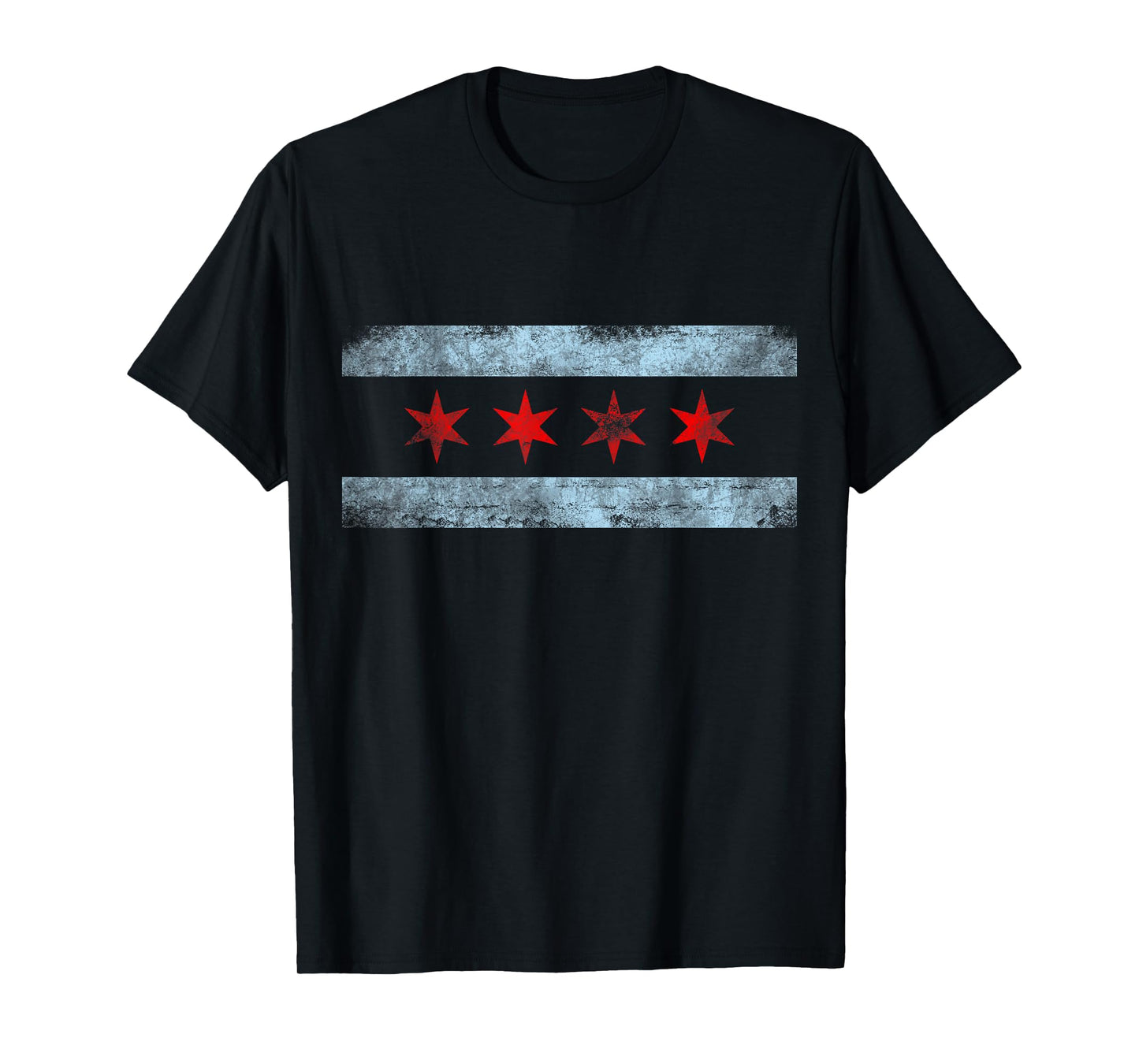 Chicago Flag Vintage T-Shirt T-Shirt