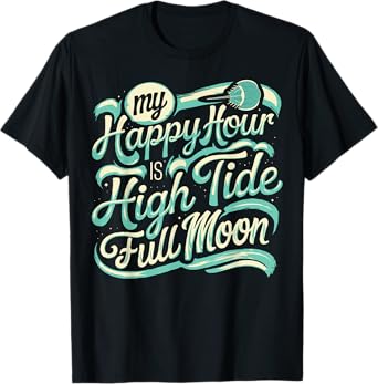 Horseshoe Crab High Tide Full Moon Horseshoe Crabs T-Shirt