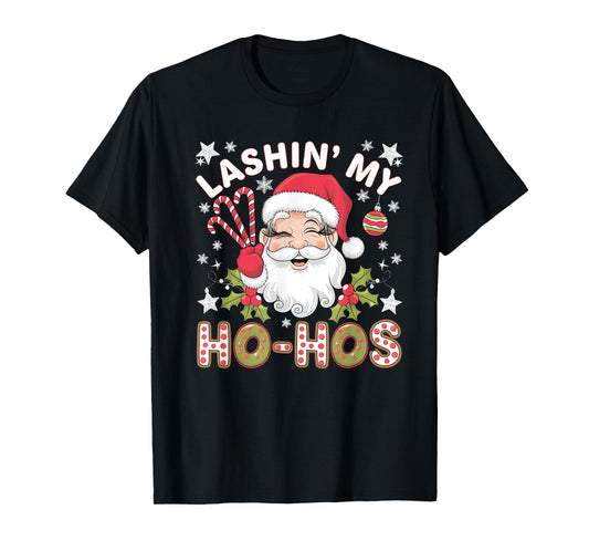 Xmas Cosmetics Lash Artist Lash Tech For Women Girls T-Shirt