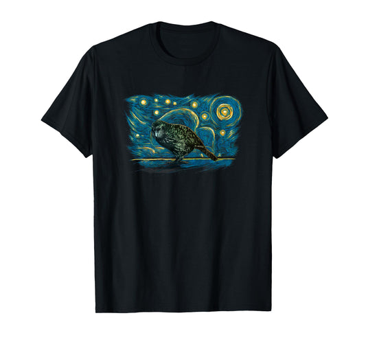 Retro Vintage Style Kakapo T-Shirt