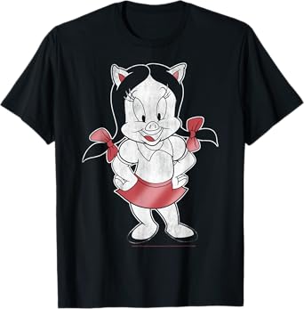Looney Tunes Petunia Pig Portrait T-Shirt