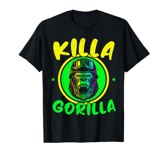 Killa Gorilla Ape Lover Monkey Whisperer Zookeeper T-Shirt