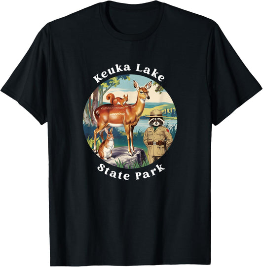 Keuka Lake State Park New York Outdoors Vacation Souvenir T-Shirt