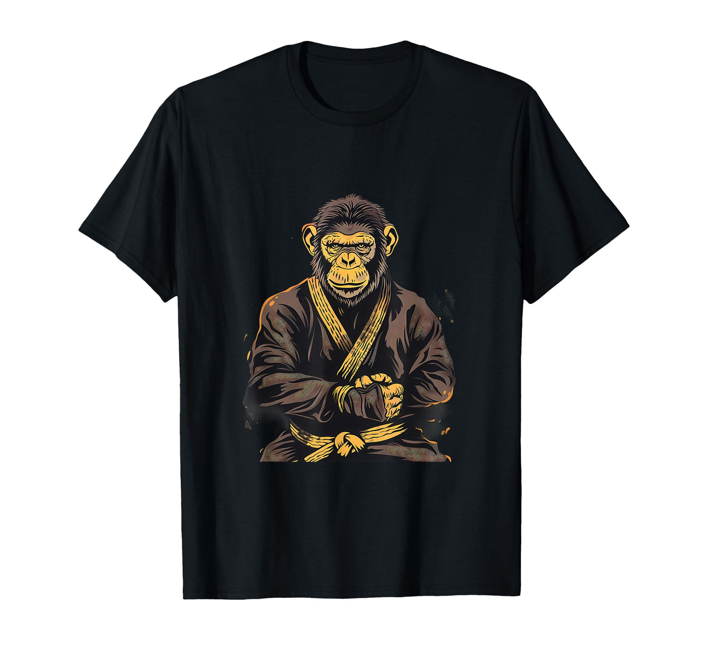 MMA Monkey Kickboxing Taekwondo Martial Arts Monkey Lover T-Shirt