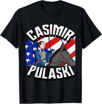 Casimir Pulaski Day Polish Chicago Parade Gift T-Shirt