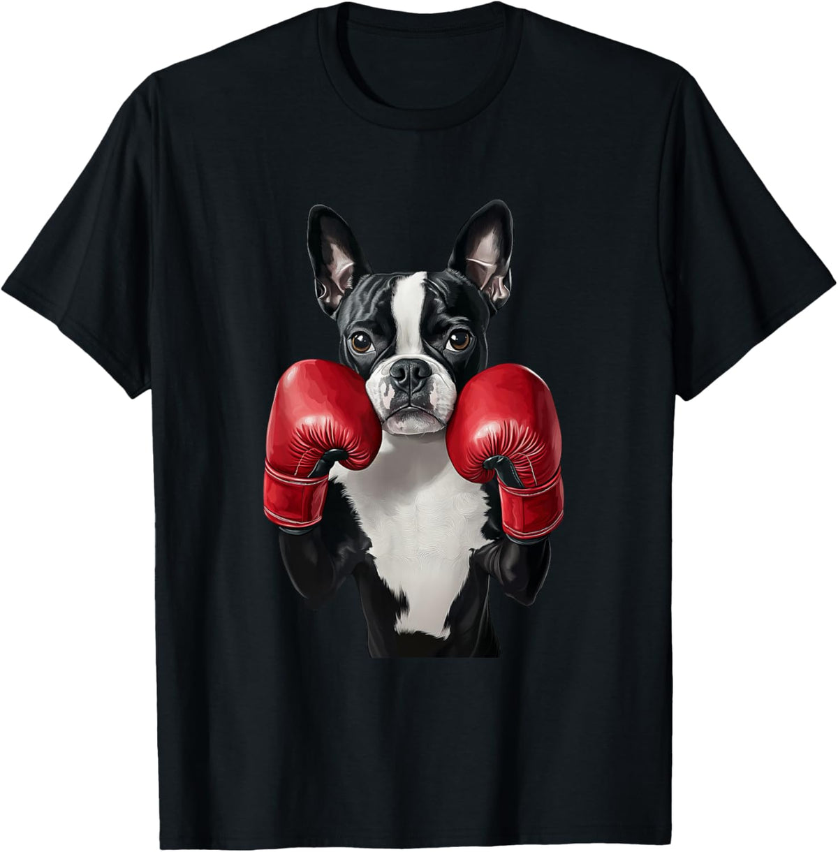Boston Terrier Boxing T-shirt