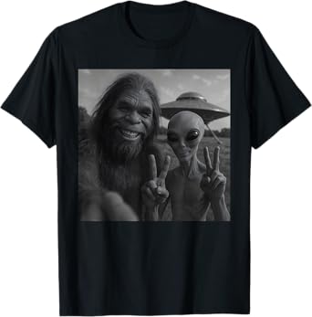 Funny Bigfoot Alien T-Shirt